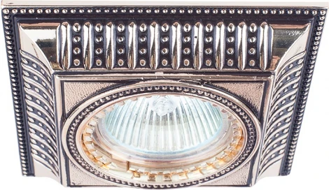 Встраиваемый светильник Donolux SN1582 SN1582-French gold+Brown copper (220V)