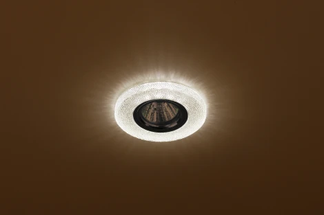 Встраиваемый точечный светильник Эра DK LD1 BR