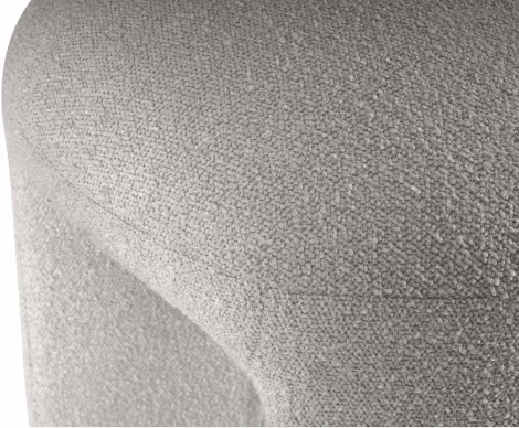 Пуф Shaggy ОГОГО (арт.825270), (Ткань,Букле/Светло-серый)