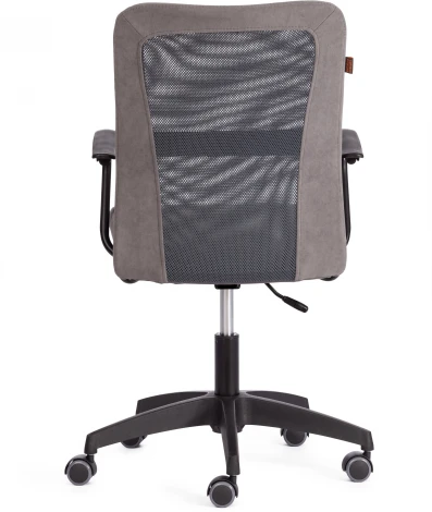Компьютерное кресло игровое Tetchair STAFF (Флок,Ткань/Серый)