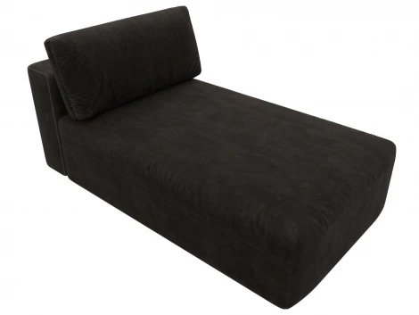 Модуль канапе Лига-060 НПБ (ЛДСП,Брус,Фанера,Велюр/Коричневый) Лига Диванов 129568