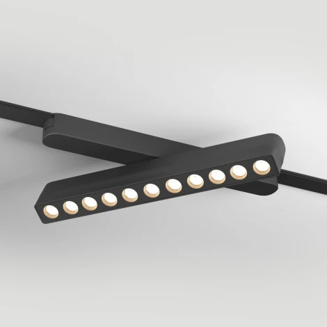 Трековый светильник магнитный Downlight 48V Denkirs Air Grill DK5308-BK (LED)