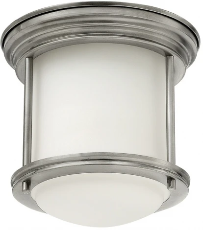 Потолочный светильник круглый Hadrian QN-HADRIAN-MINI-F-AN-OPAL Hinkley (220V, IP44)