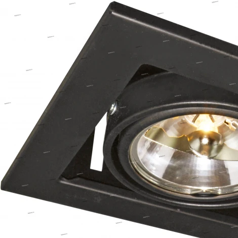 Встраиваемый точечный светильник Arte Lamp Cardani Medio A5930PL-2BK