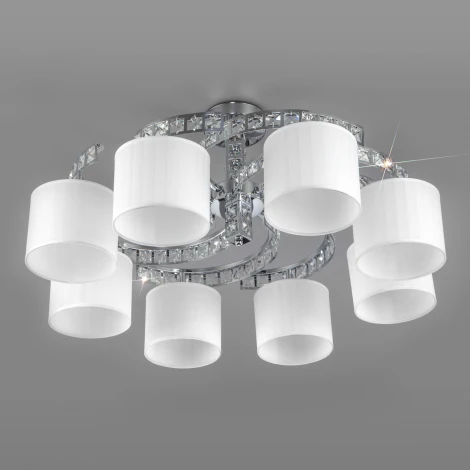 Потолочная люстра Eurosvet Salina 60104/8 хром