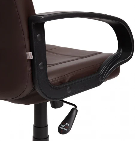 Компьютерное кресло для оператора Tetchair СН747 (Исскуственная кожа/Коричневый) 2558