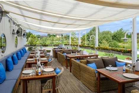 Диван из искусственного ротанга двухместный, цвет соломенный 4SIS Капучино YH-C2130W-3