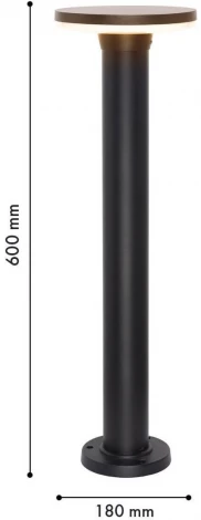 Наземный уличный светильник IP65 LED Favourite Mash 4745-1F (220V, круглые)