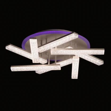 Потолочная RGB LED люстра с ПДУ De City Оскар 510012208