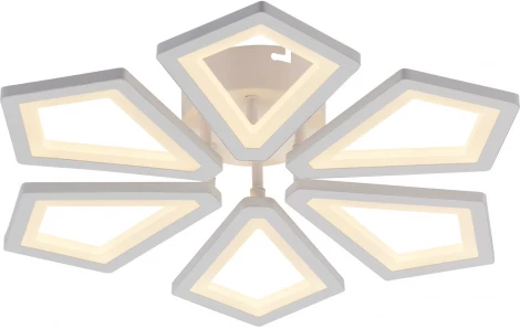 Потолочная люстра Escada Sails 10284/6LED 65Вт, металл/акрил, белый