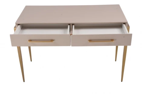Стол-консоль IST-CASA Роззи с 2-мя ящиками MC9003-120BG, 120х55х78 см, бежевый