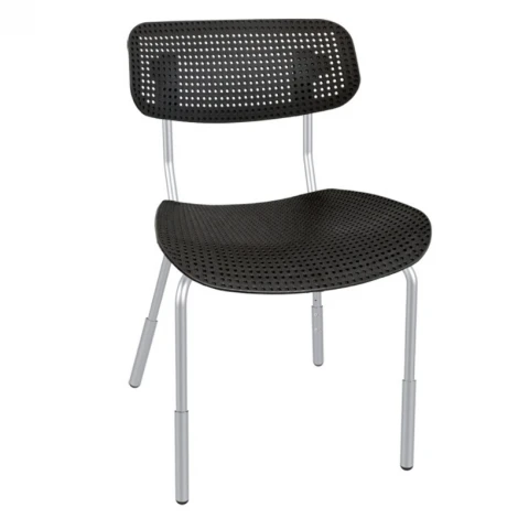 Стул Sheffilton SHT-S85PB-1 черный/черный/хром лак 9324763809