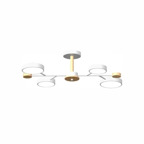 Потолочная люстра светодиодная на штанге LED4U LED4U L3213-670 WH