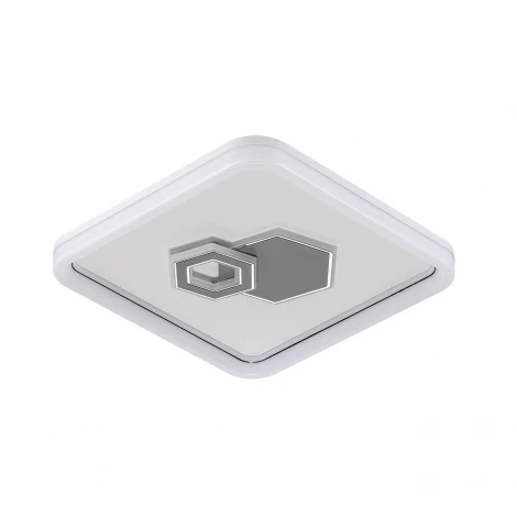 Потолочный светильник с пультом светодиодный White/Grey Escada Zodiac 10219/SG LED (регулировка яркости, 220V)