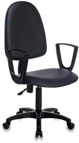 Кресло Бюрократ CH-1300N черный Престиж+ эко.кожа крестовина пластик