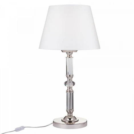 Интерьерная настольная лампа Maytoni Riverside MOD018TL-01CH (220V, выключатель)