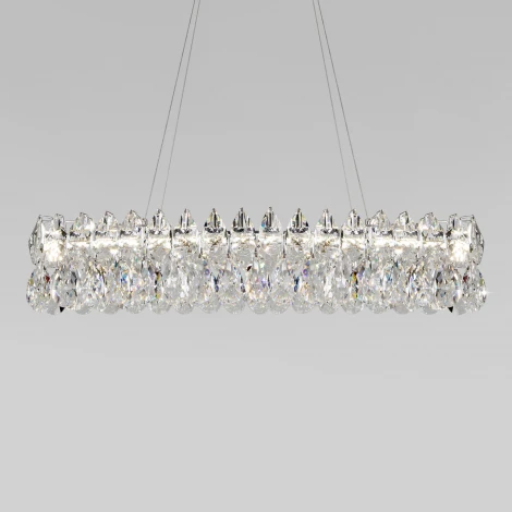 Подвесная люстра светодиодная Bogate's Marvel 90372/1 Strotskis (220V, хрусталь, на тросе)