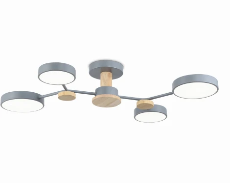 Потолочная люстра светодиодная на штанге с регулировкой цветовой температуры Ambrella COMFORT FL4859