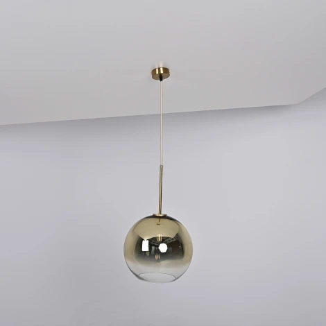 Подвесной светильник Passage One D30 Gold By ImperiumLoft Passage-One01 (220V, на проводе, шар)