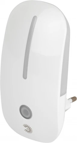 Ночник светодиодный с датчиком освещенности ЭРА NN-620-LS-W