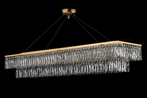 Подвесная люстра хрусталь Arti Lampadari Acquaro Acquaro E 1.5.120x30.100 GP