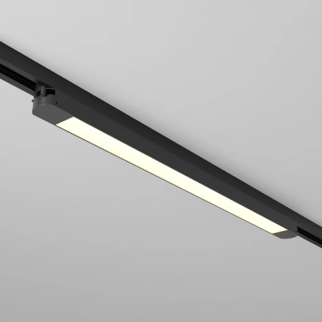 Трековый светильник однофазный светодиодный 24W 220V Maytoni Technical Basis TR000-1-24W3K-B_1