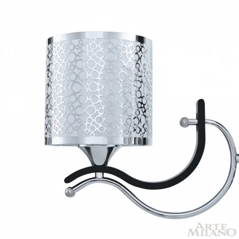 Подвесная люстра Arte Milano Florentia-6787 306787/3 Bk/Ni (220V, на цепи)