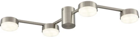 Потолочная люстра Lumion Sanata 8116/4C никель, металл LED GX53 4*7W 220V