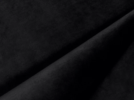 Диван угловой Лига-080 угол правый (ДСП/Пластик/Велюр/Черный) Лига Диванов 134750