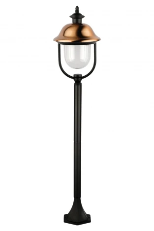 Наземный фонарь Oasis Light MADRID-COOPER 84306c SB1 Bl (220V, IP44)