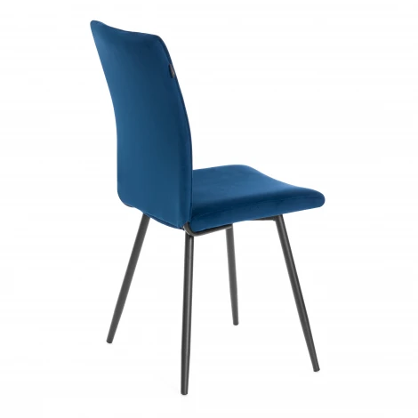 Стул обеденный Monte Carlo Tetchair (Металл,Велюр/Синий) арт.24795