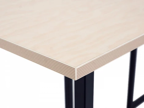 Стол Board 1400x500 ОГОГО 723071 (черный, бежевый)