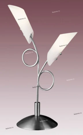 Интерьерная настольная лампа N-Light TX-0032 TX-0032/2B satin chrome