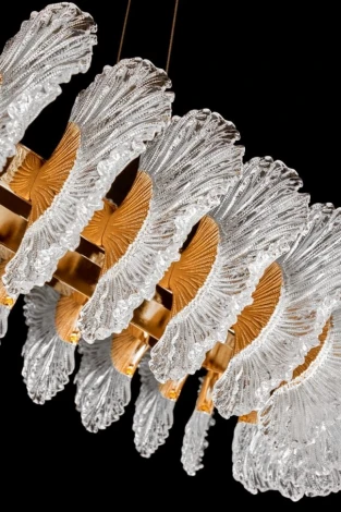 Подвесная люстра Fluorite Marine FL1094-8PO (LED, 220V, на тросе)