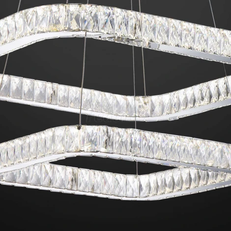 Подвесной светильник ярусный Eletto Granda EL336P70 (LED, 220V, пульт управления, на тросе)