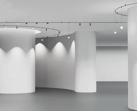 Трековый светильник 10W 48V Italline IT010-4018 gold 3000K (LED, круглые)