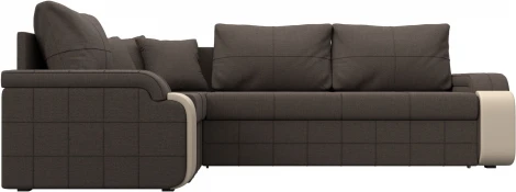 Диван угловой Николь левый угол Лига Диванов (Рогожка) арт.126001L