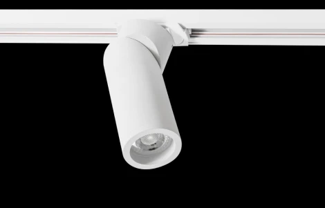 Трековый светильник Crystal Lux Clt 0.31 030 WH (220V, круглые)