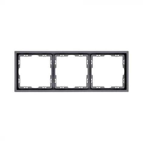 Рамка 3-постовая серый Kollinger Eclipse EC3GY