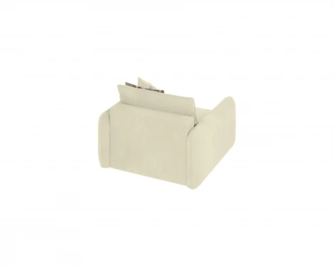 Кресло тканевое молочное D1 Портленд AAA4155005 Premier 01