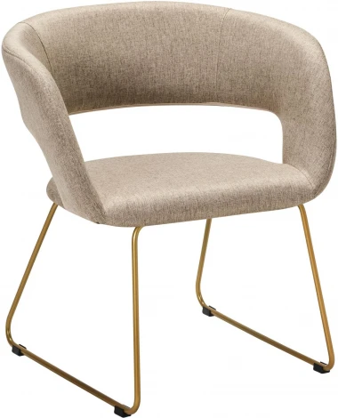 Кресло Hugs beige/Линк золото R-Home арт.410131105h_Beige