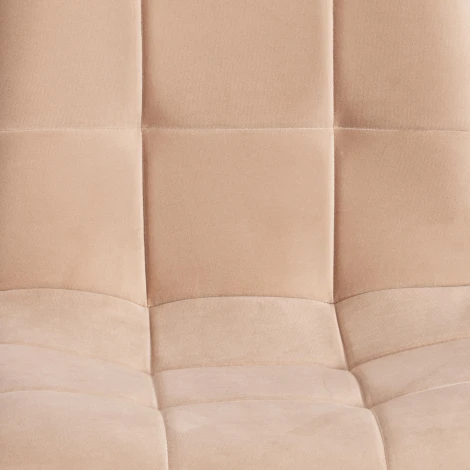 Стул CHILLY MAX / 1 шт. в упаковке (Велюр,Металл  /Бежевый,Черный)