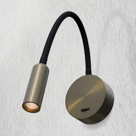 Спот 3W 277LM 3000K, бронза Lightstar Omega 200431