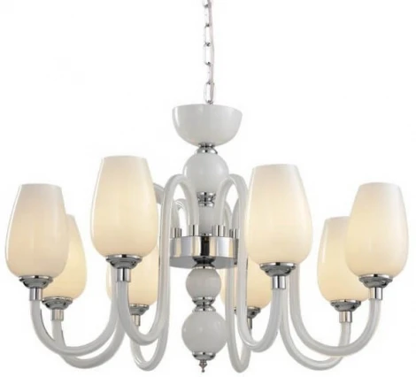 Подвесная люстра Arte Lamp Lavinia A1404LM-8WH