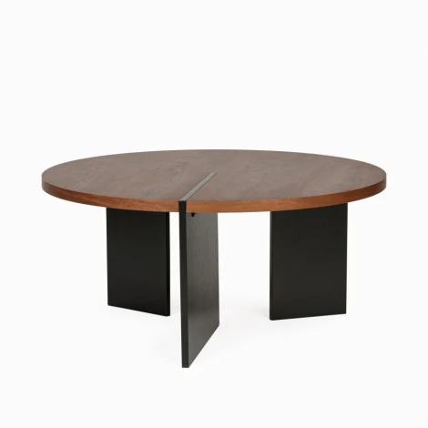 Журнальный столик Walnut Grove диаметр 80 COSMO арт.CT-0170A