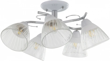 Потолочная люстра на штанге Arte Milano Napoli 320306/5 WT+CR (220V)
