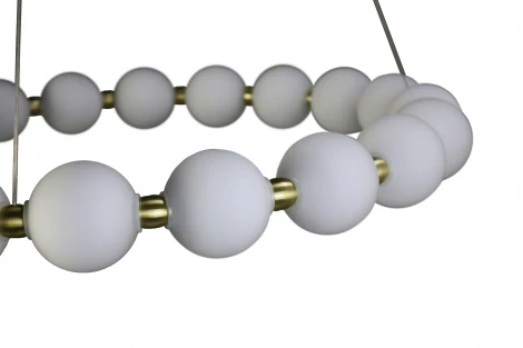 Подвесной светильник Zortes Kranz ZRS.1585.21 (LED, 220V, на тросе, шарики, бусы)