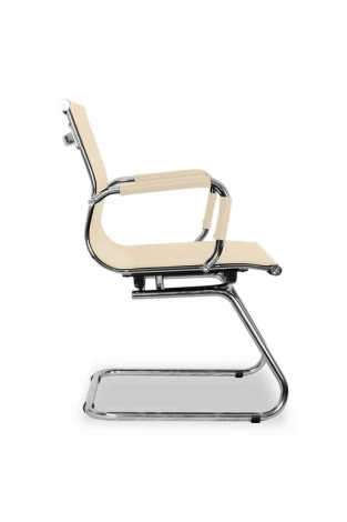 Кресло посетителя бизнес-класса CLG-619 MXH-C Beige