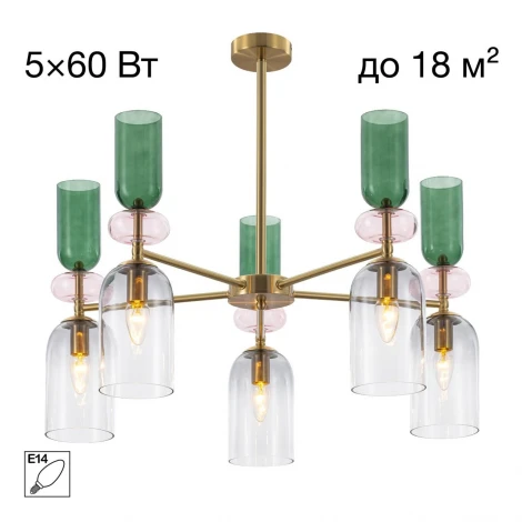Потолочная люстра на штанге Citilux Tendy CL244151