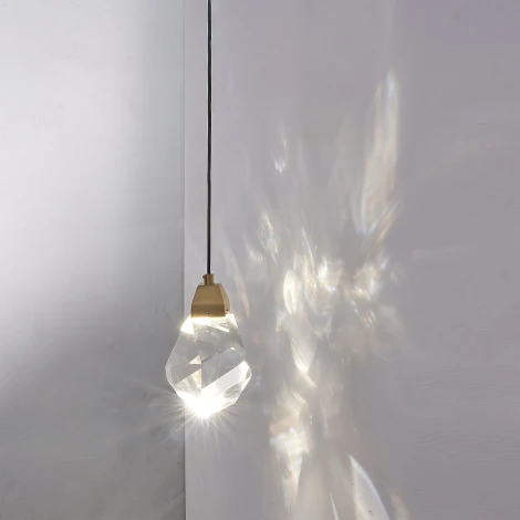 Подвесной светильник Wi-Fi Cristel One D12 By ImperiumLoft Cristel-One01 (LED, 220V, пульт управления, на проводе)